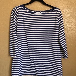 Long Sleeve Stripped Merona top